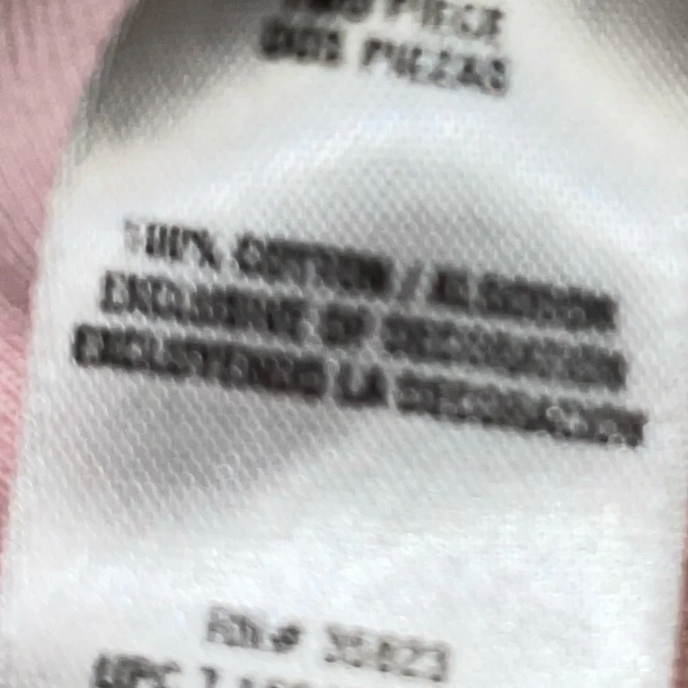 CARTER'S Baby Girl Pink Long Sleeve Onesie Size 9 Months